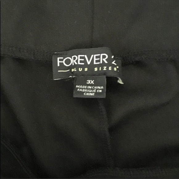 Plus size leather and mesh leggings - Picture 5 of 5